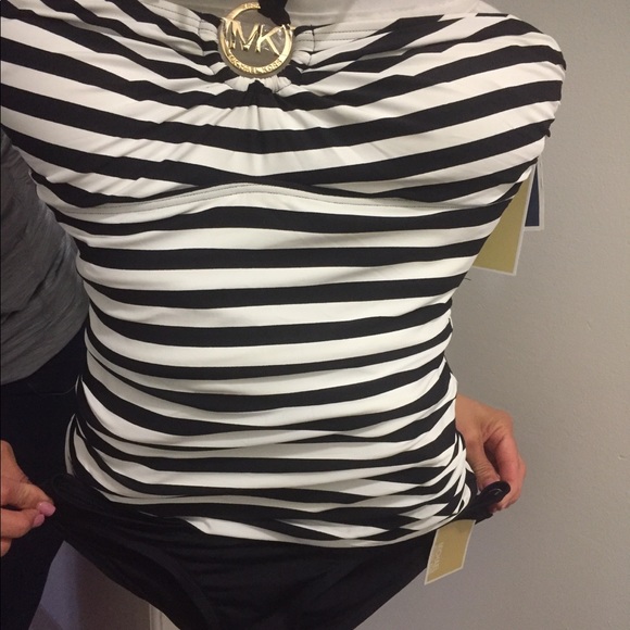 Michael Kors 2 Piece Swim Suit Bathing Suit XS - Picture 2 of 6